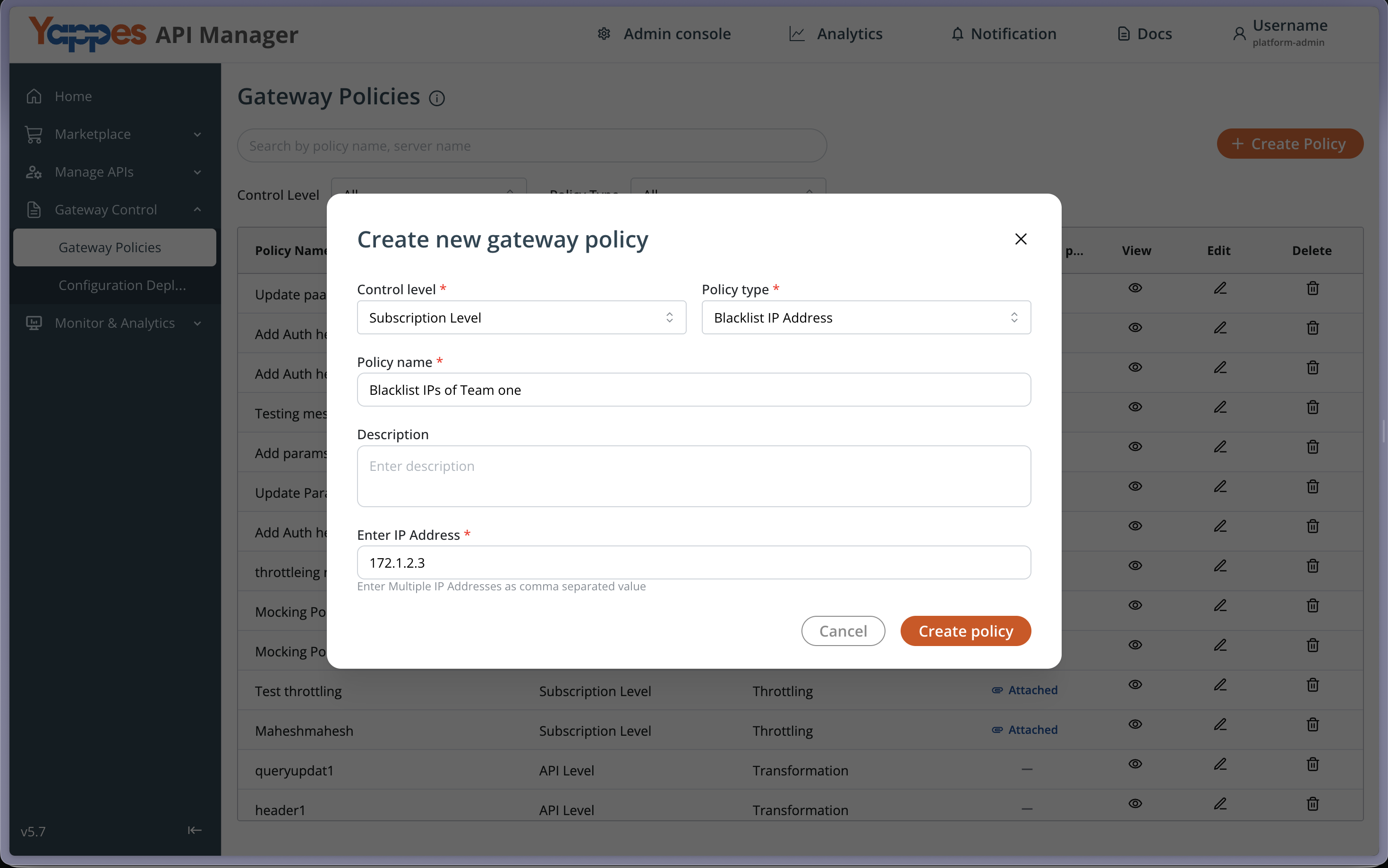 Add IP Addresses