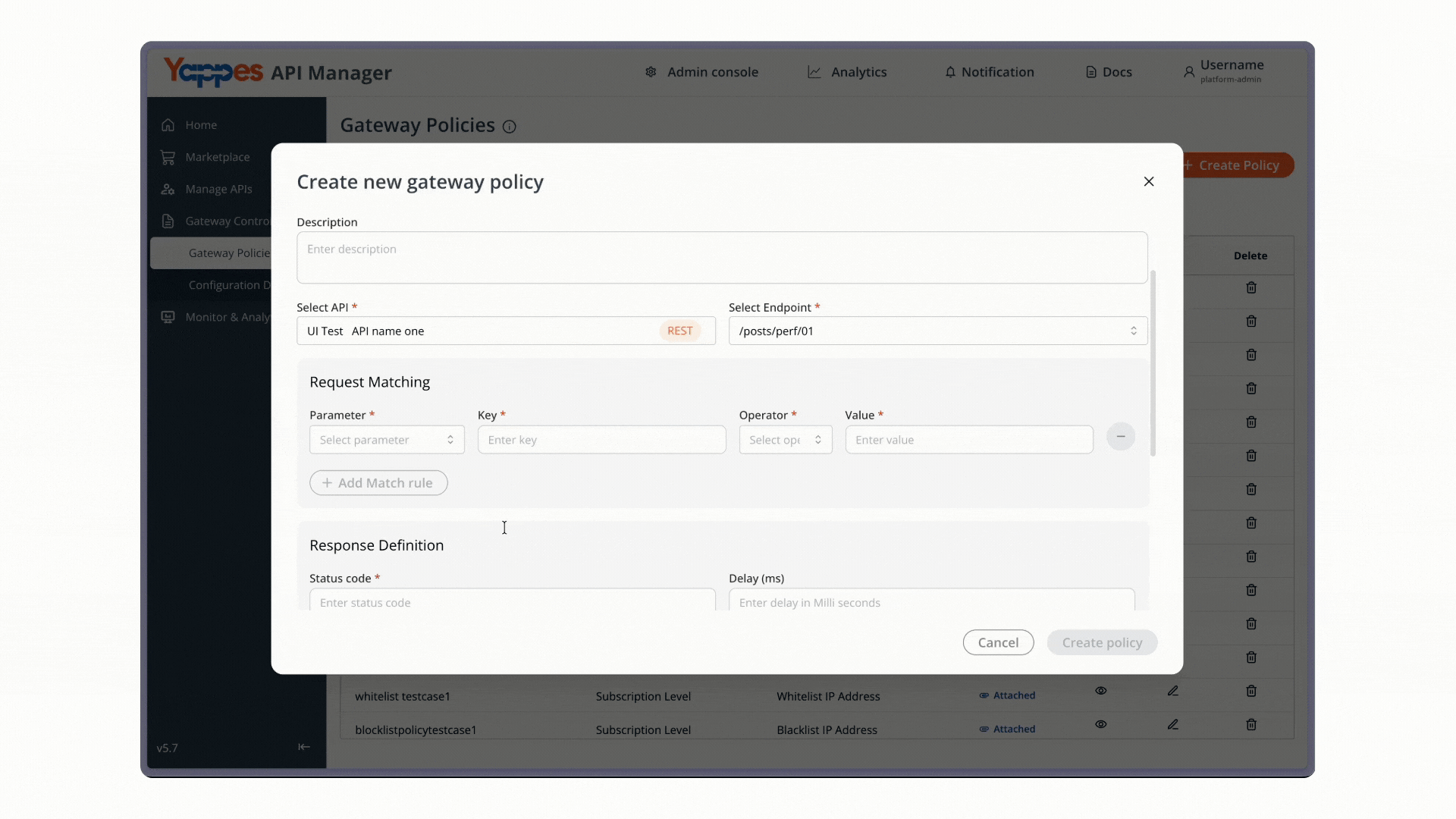 Configure TLS Settings