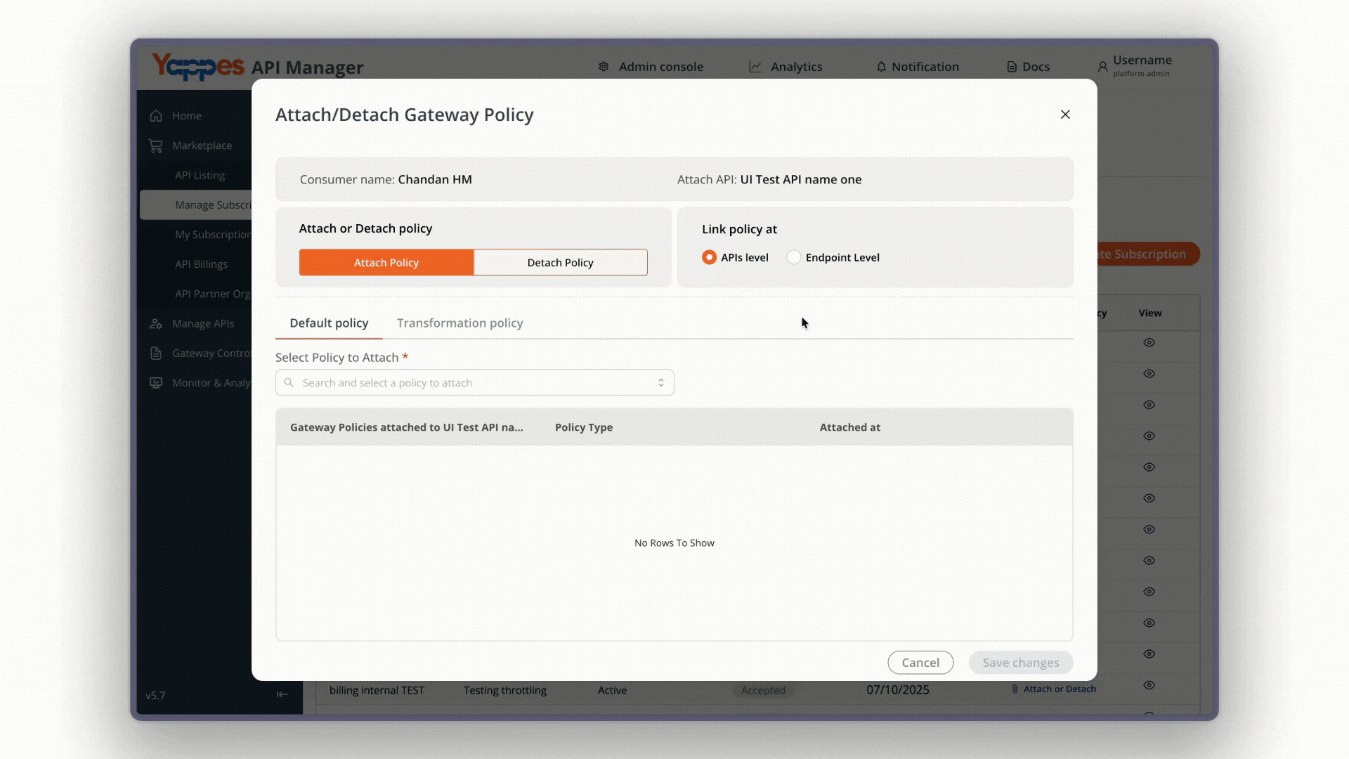 Step 4 Select Endpoints (if Endpoint Level)
